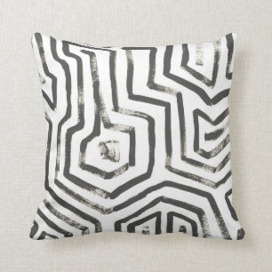 Mixed Signals V Throw Pillow