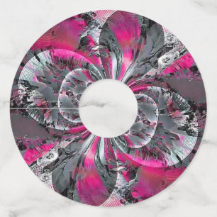 Mixed Signals  Wine Glass Tag