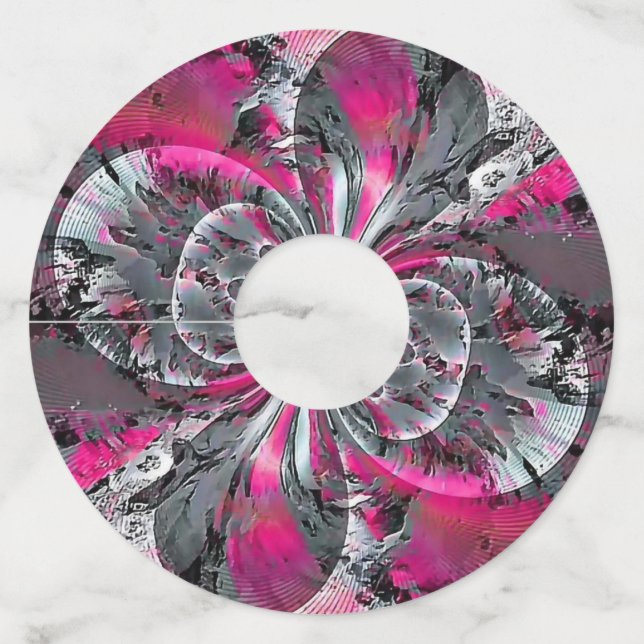 Mixed Signals  Wine Glass Tag (Front)