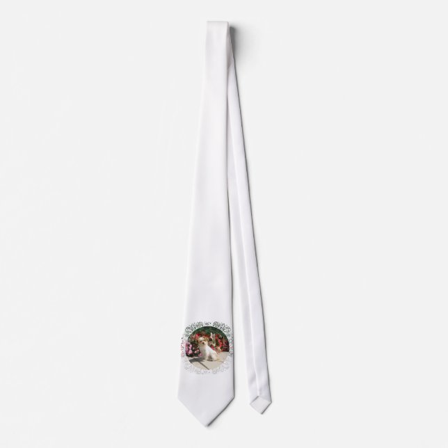 Mixed Terrier Breed Rescue Doggie Tie (Front)