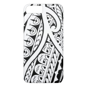 Mixed tribal tattoo design Polynesian and Maori Case-Mate iPhone Case