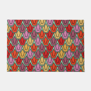Mixed Tulip Field Doormat