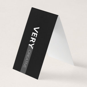 Mixed Type Modern Business Card