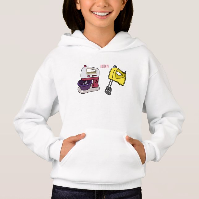 Mixer cartoon illustration  (Front)