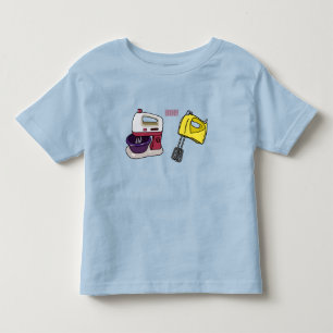 Mixer cartoon illustration toddler t-shirt