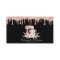Mixer Flowers Rose Gold Drips Bakery Black 
