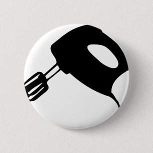 mixer - kitchen machine 2 inch round button