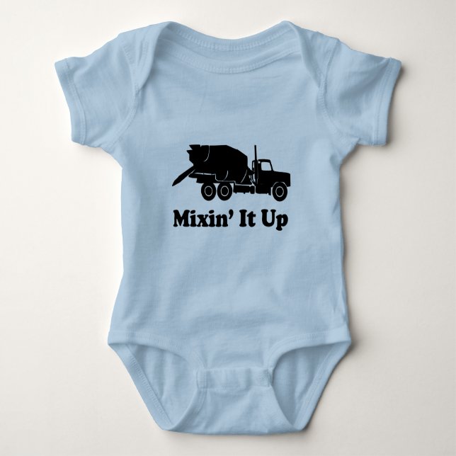 Mixin' It Up Baby Bodysuit (Front)