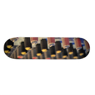 Mixing Board Buttons Skateboard