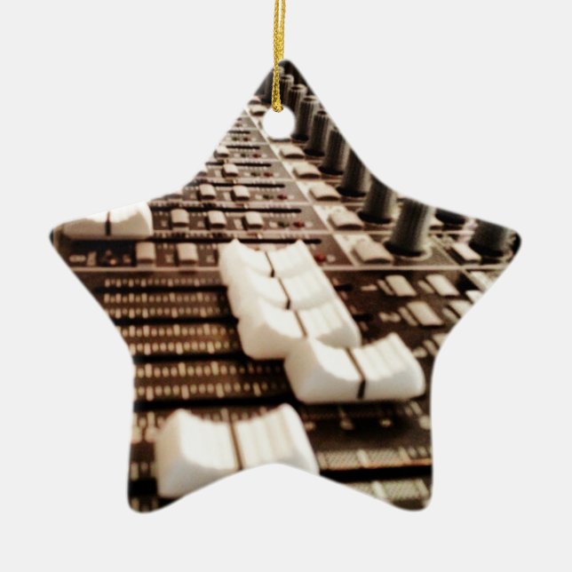 Mixing Board (Photography) Ceramic Ornament (Front)