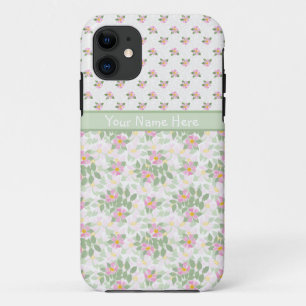 Mix'n'match Dog Rose Florals: iPhone 5/5 Case-Mate iPhone 11 Case