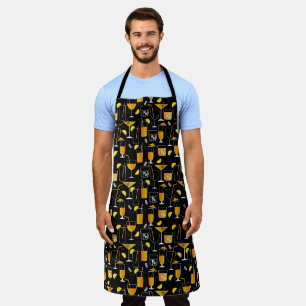 Mixologist bartender cocktails and drinks apron