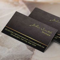 Mixologist Bartender Darker Leather Texture