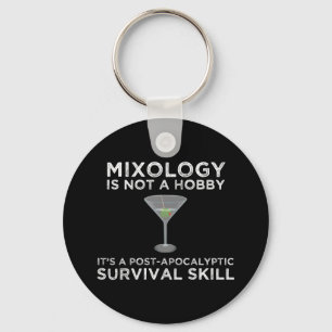 Mixology Is A Post-Apocalyptic Survival Skill Keychain