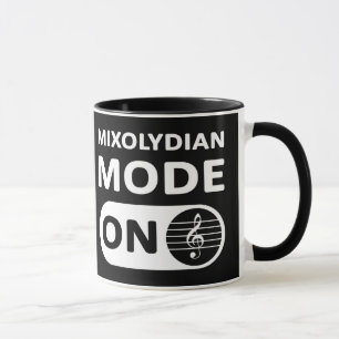 Mixolydian Music Mode On - Mug