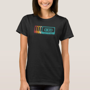 Mixtape 80s 90s Vintage Costume Retro Cassette Tap T-Shirt
