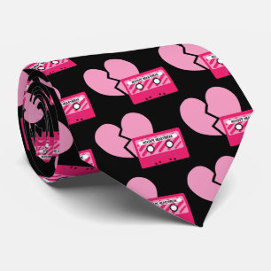 MixTape Heartbreak Tie