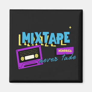 Mixtape Memories Retro Cassette Nostalgia Magnet