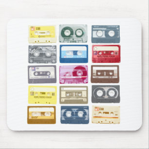 Mixtapes Graphic Mouse Pad