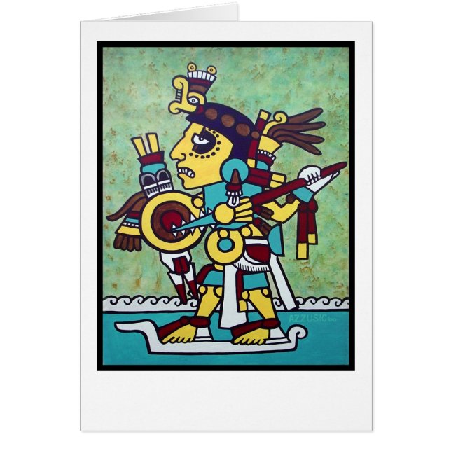 mixtec warrior print (Front)