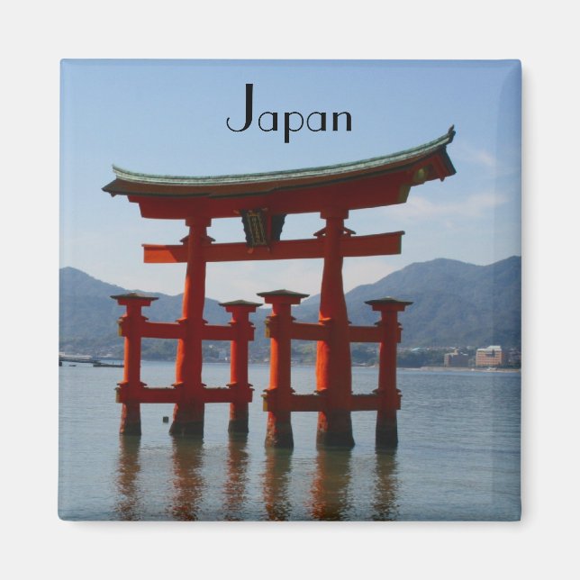 miyajima torii japan magnet (Front)
