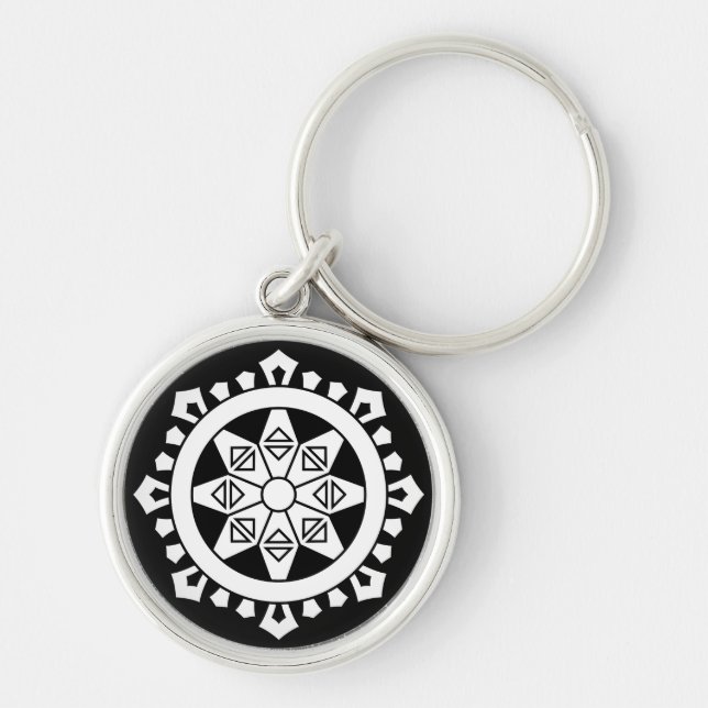 Miyake dharma charka keychain (Front)