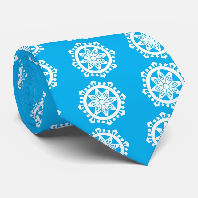Miyake dharma charka tie (Rolled)