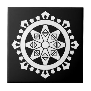 Miyake dharma charka tile