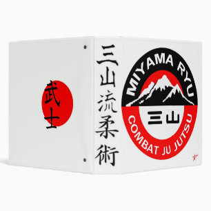 Miyama classeur noir et rouge de Ryu