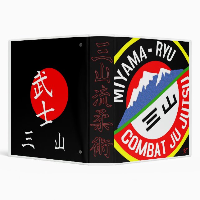Miyama Ryu Combat Jujutsu Binder XL (Background)