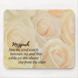 Mizpah Yellow Roses Mouse Pad