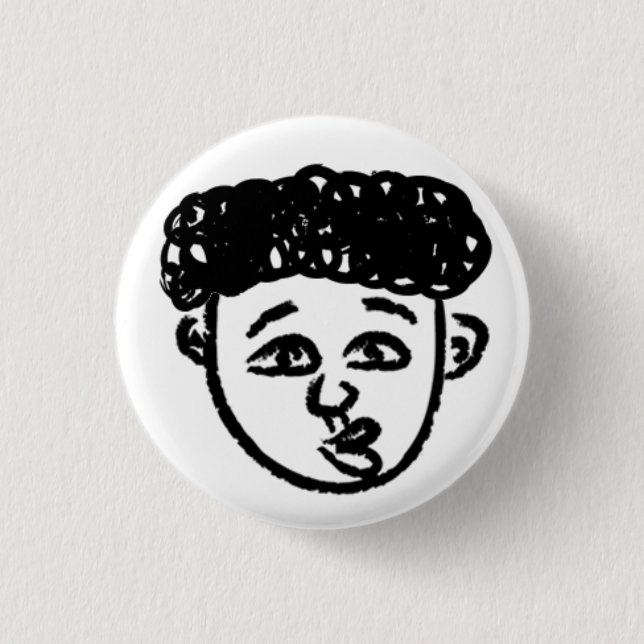Mizura Badge 28 1 Inch Round Button (Front)
