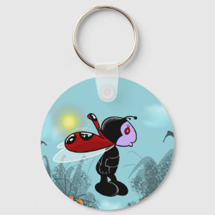 Mizz Ladybug Keychain