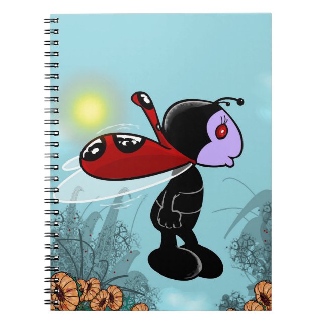 Mizz Ladybug Notebook (Front)