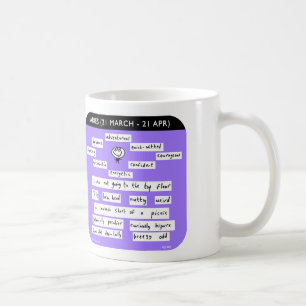 MJ1449 "mahoney joe" aries zodiac starsign Coffee Mug