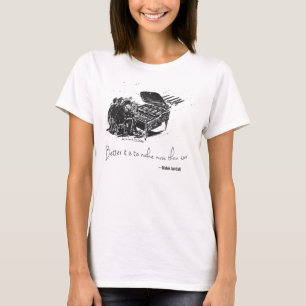 MJ T-Shirt - Better it is to make music (White)