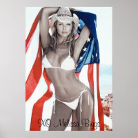 MJB Swimsuit Calendar American Shot, XO Melissa...