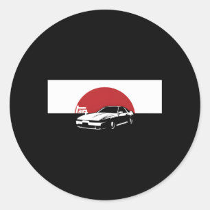 Mk3 Supra Ma70 A70 7M-Ge Classic Round Sticker