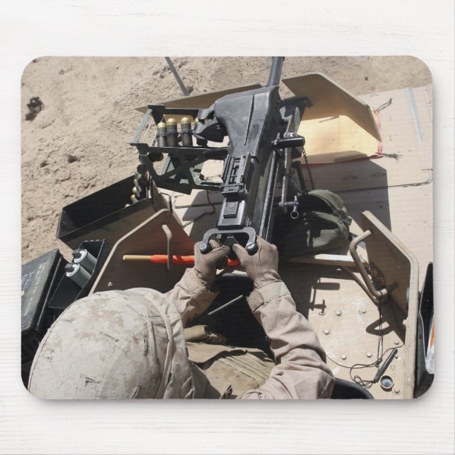 MK-19 automatic grenade launcher Mouse Pad (Front)
