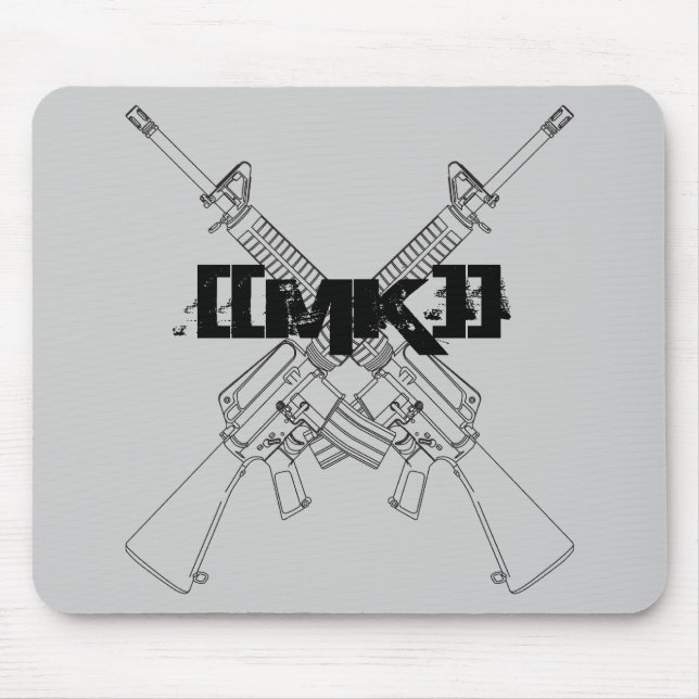[[MK]] Assault Rifles Mouse Pad (Front)