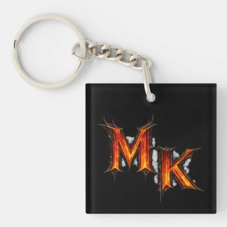 MK Infernal Gothic Emblem Keychain