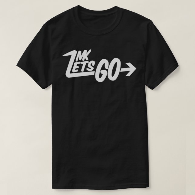 MK Let's GO Over The Heart  T-Shirt (Design Front)