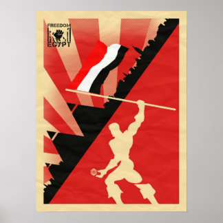 MKD - FREEDOM EGYPT POSTER