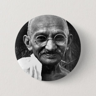 MKGandhi 2 Inch Round Button