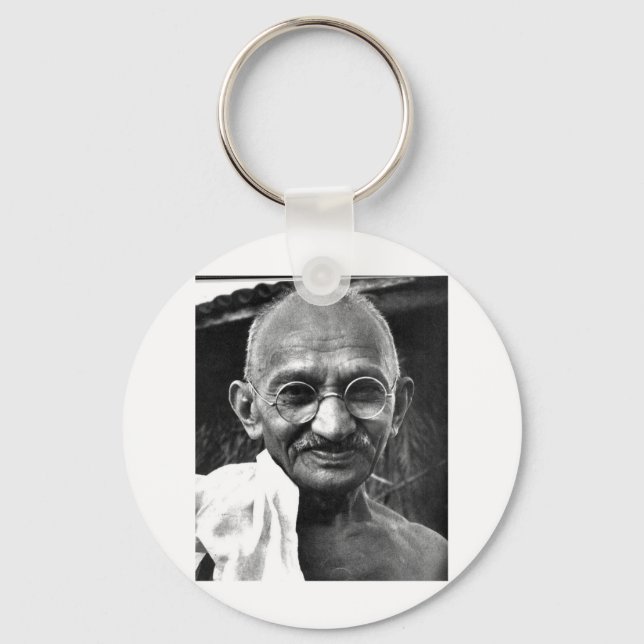 MKGandhi Keychain (Front)