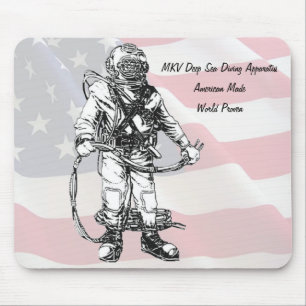 MKV Deep Sea Diver- American Made Mouse Pad