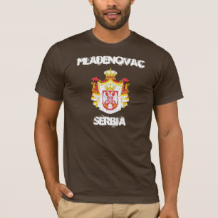 Mladenovac, Serbia with coat of arms T-Shirt
