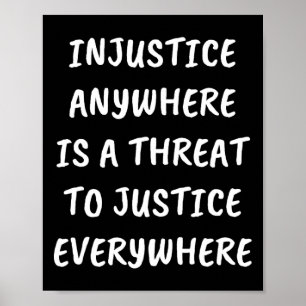Mlk Quote Martin Luther King Jr Day Black History  Poster