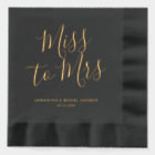 Mlle à Mme Elegant Boho Chic Fête des mariées