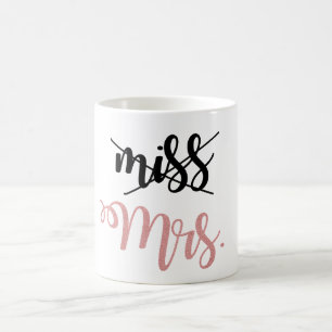 Mlle à Mme Fête des mariées, tasse à café